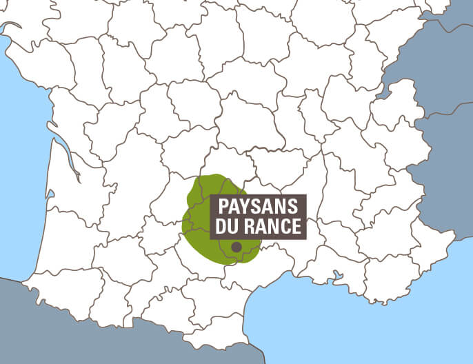 Carte coopÃ©rative France Paysans du Rance Ã©quitable et bio